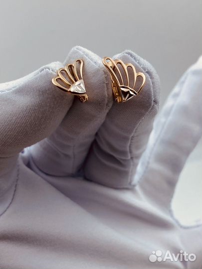 Золотые Серьги 585 пробы. Рассрочка