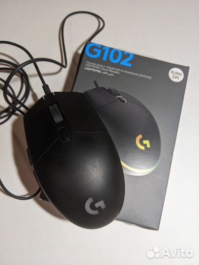 Игровая мышь Logitech G102 LightSync Black