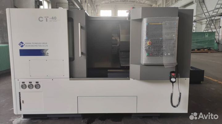 Токарный станок с чпу по металлу наклонная станина