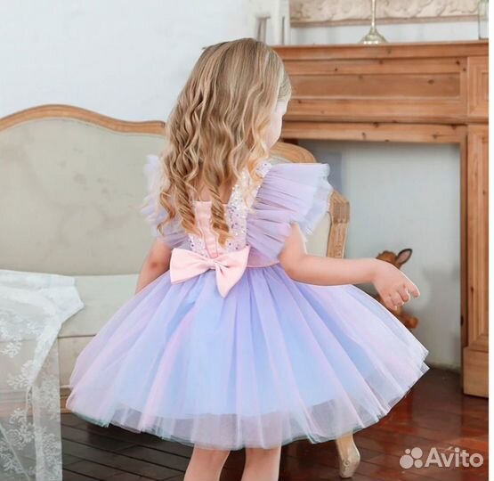Платье для девочки 92 98 новое