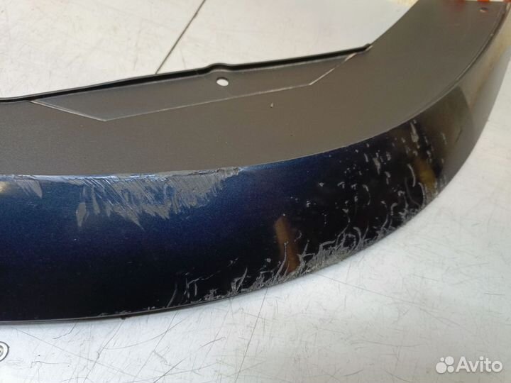 Kia Soul накладка переднего бампера