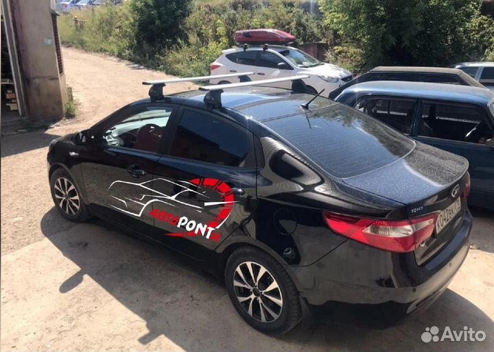 Бокс на крышу Киа Рио 3 аэро