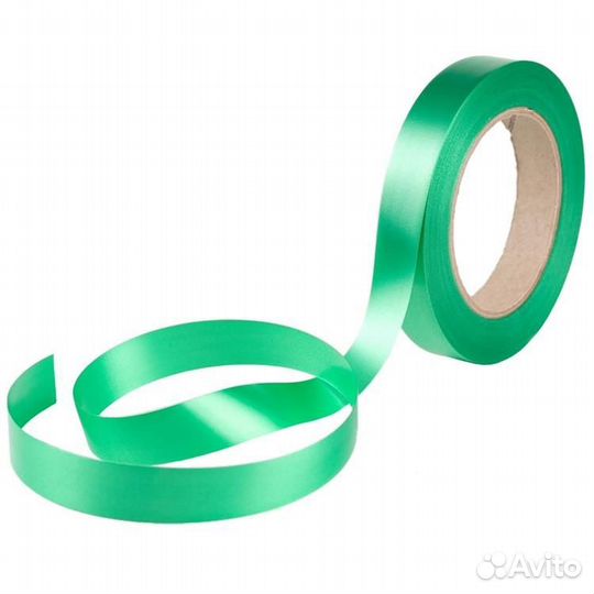 Лента 20ммХ46м зеленая