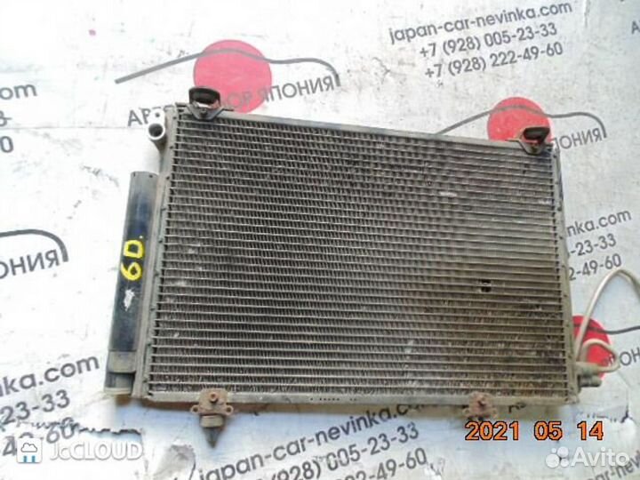 Радиатор кондиционера на toyota funcargo NCP25