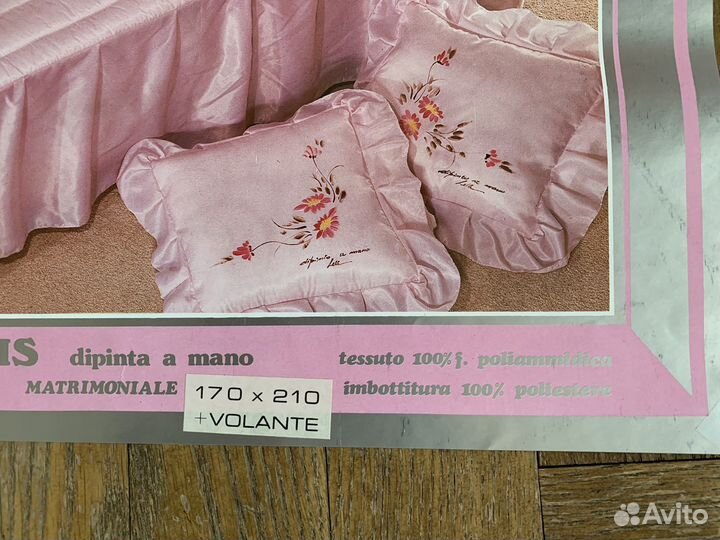 Покрывало на 2 х спальную кровать с подушками