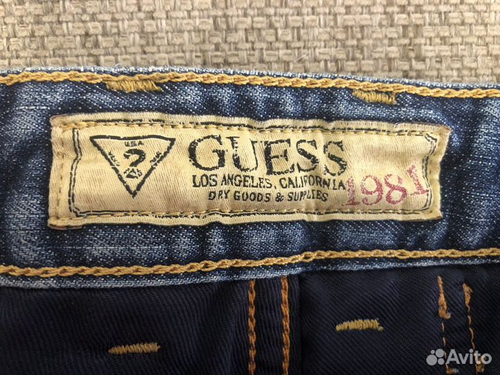 Шорты джинсовые мужские Guess