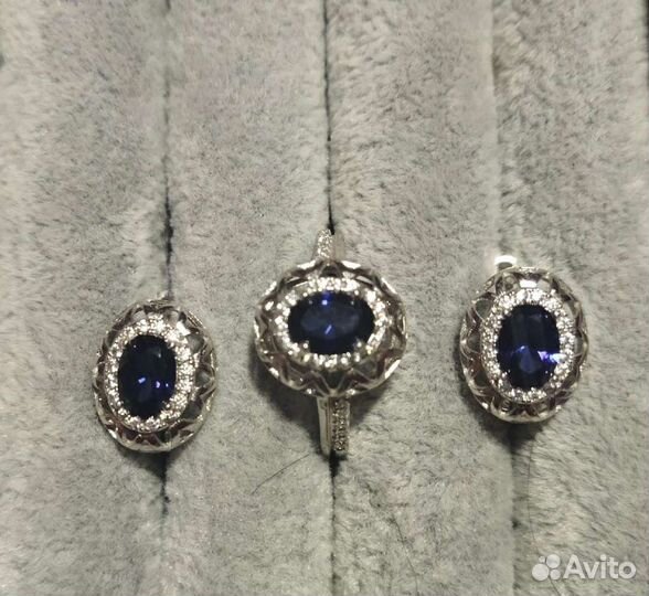 Серьги серебро