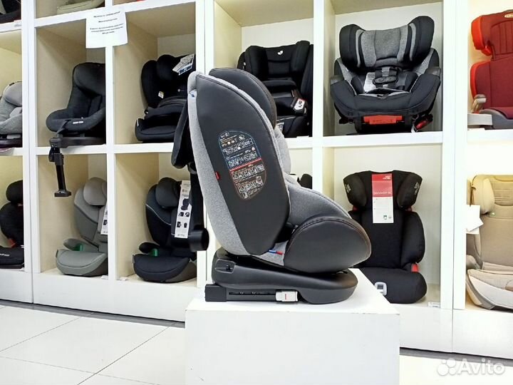 Автокресло 0-36кг поворотное Luxmom 299 Grey