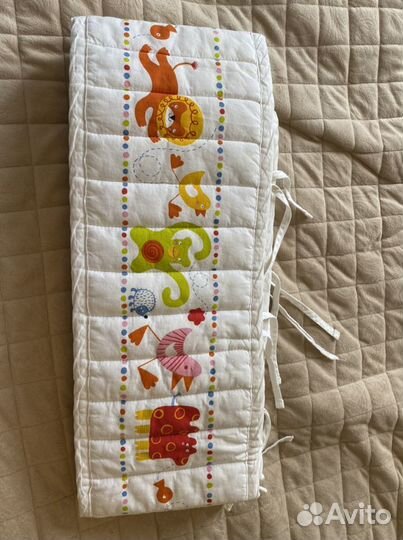 Бортики в кроватку IKEA