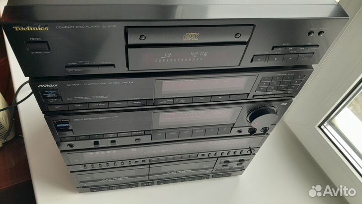 Victor DC-5500 и Technics SL-PJ28