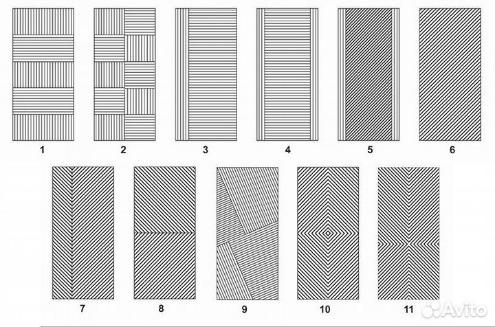 Двери межкомнатные натуральный шпон. Есть все