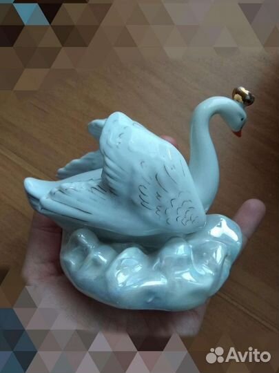 Статуэтка царевна лебедь Дулево фарфор