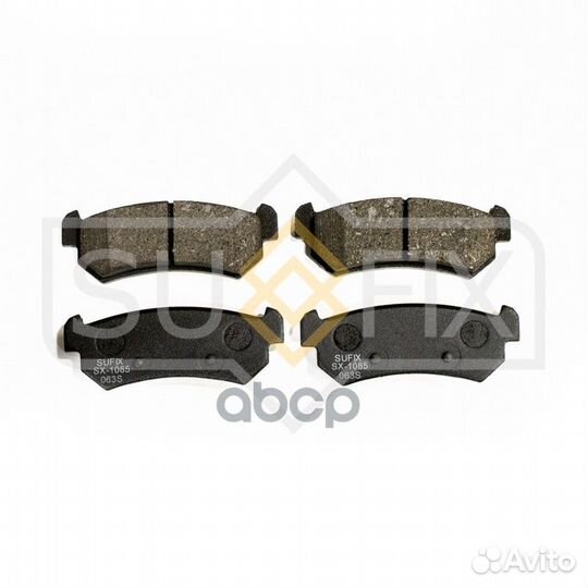 Колодки тормозные дисковые зад прав/лев SX1085