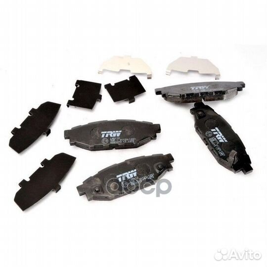 Колодки тормозные дисковые зад GDB3373 TRW