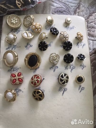Пуговицы ретро