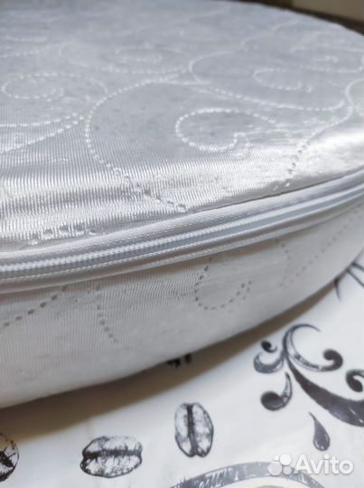 Круглый матрац в детскую кроватку