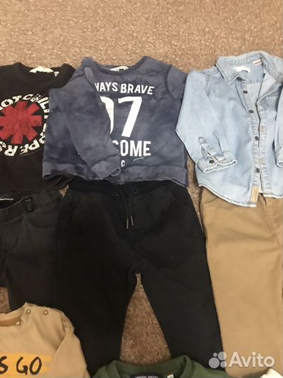 Бронь пакет вещей на мальчика 98-104