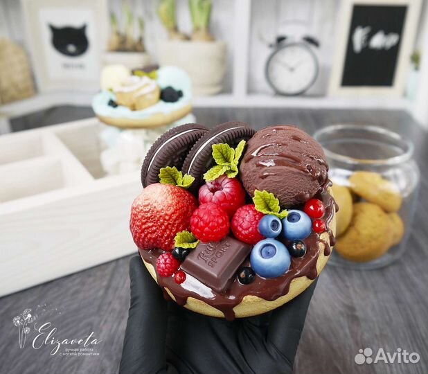 Сахарница, банка для хранения с декором