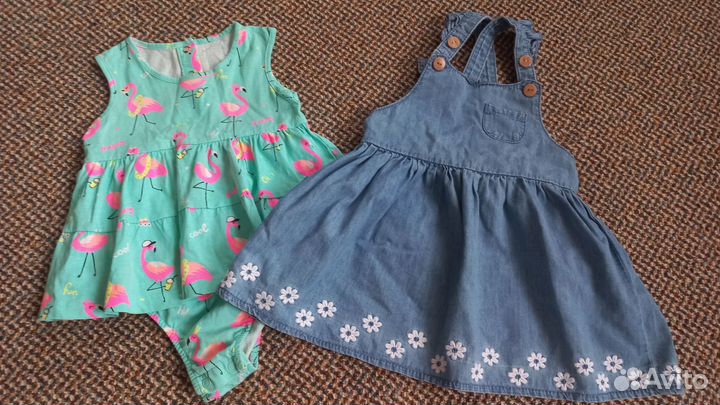 Сарафан и песочник для девочки