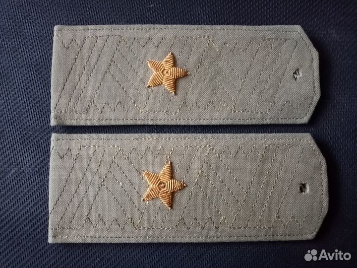 Погоны генерал-майор ссср.На рубашку