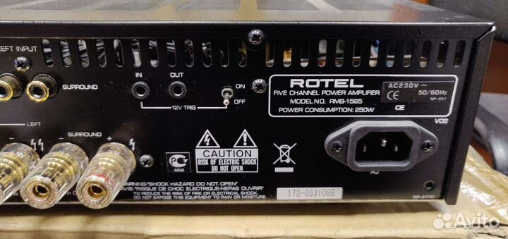 Усилитель мощности Rotel RMB-1565 идеал