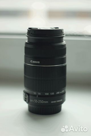 Сanon zoom lens effect-s 55-250mm 1:4-5.6 IS II
