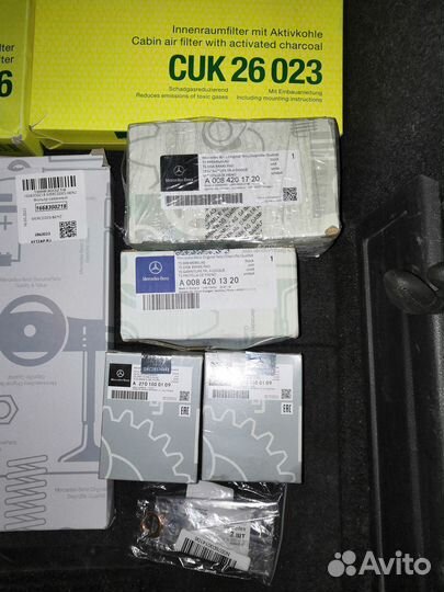 Колодки/фильтра Mercedes-Benz W205 C-Class AMG