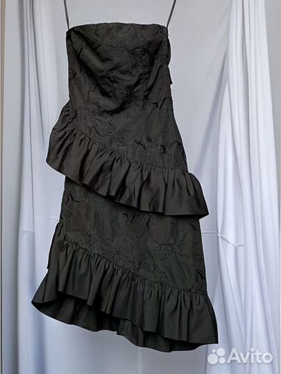 Платье винтаж 1980е