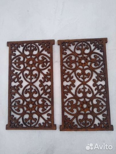 Кованые секции забора