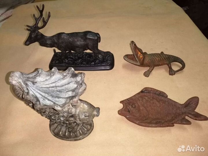 Чугунные статуэтки