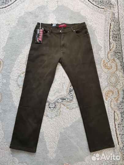 Джинсы мужские утеплённые