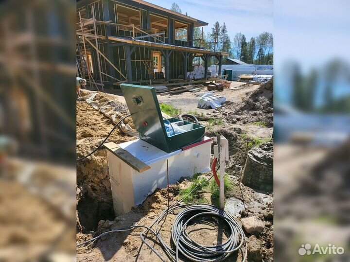 Монтаж септика под ключ