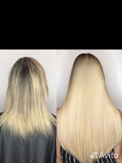 Наращивание волос. выезд на дом