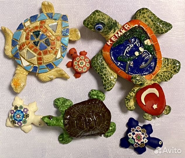Коллекция магнитов Черепахи