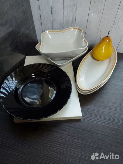 Посуда тарелки салатник