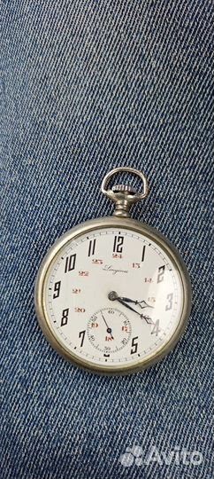 Швейцарские карманные часы Longines. Антикварные