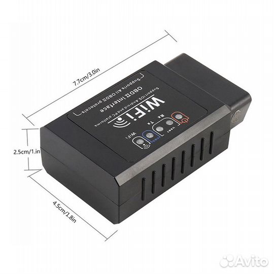 Авто диагностический сканер Wi-Fi obdii
