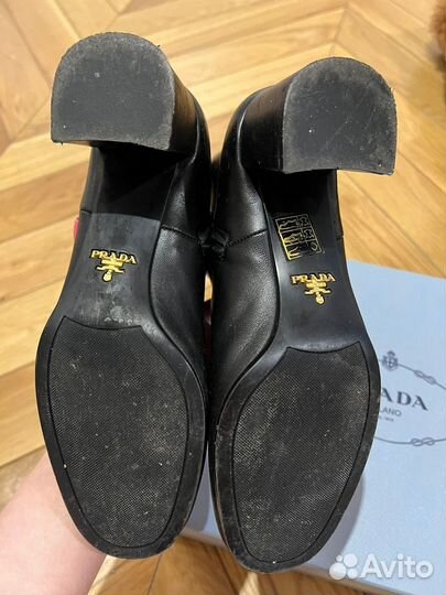 Полусапоги Prada оригинал женские 36,5 37