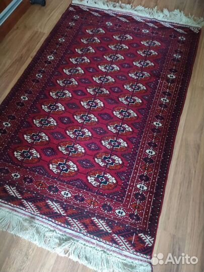 Туркменский ковер шерстяной ручной работы