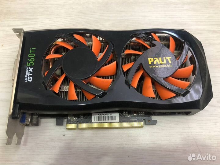 Видеокарта gtx 560ti 2 gb