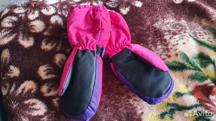 Варежки детские зимние