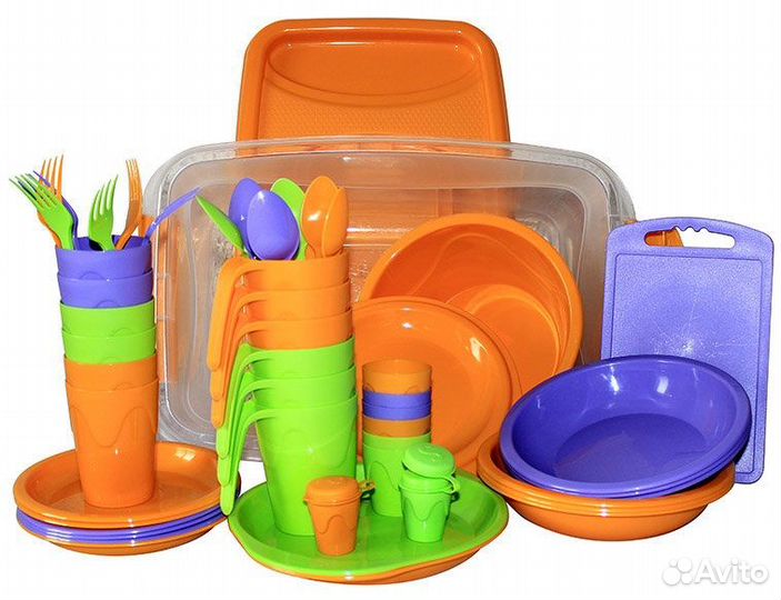 Набор посуды для пикника Следопыт «Holiday» пласт
