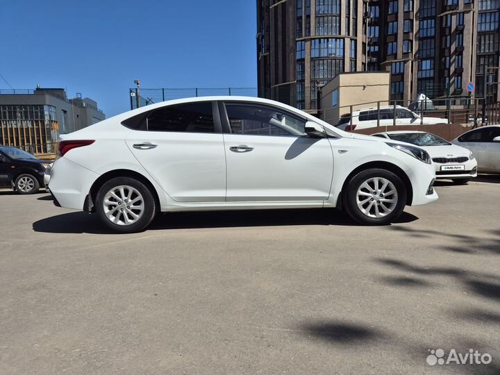 Hyundai Solaris 1.6 AT, 2018, 80 000 км