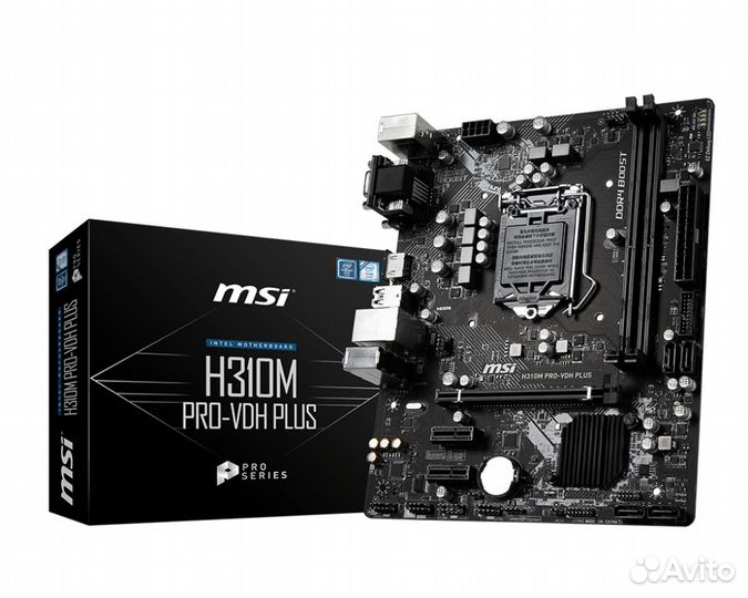 Комплект I3 9100f msi h310 pro-vdh plus 16гб озу