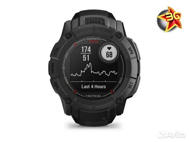 Часы Garmin Instinct 2X Solar Tactical Black