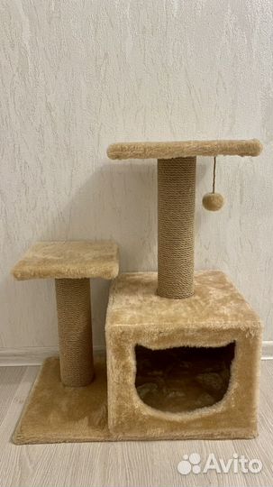 Когтеточка домик для кошки