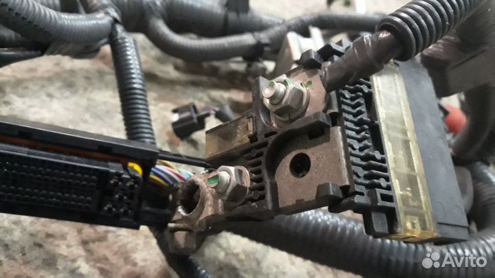 Коса двигателя nissan march cr12 k12