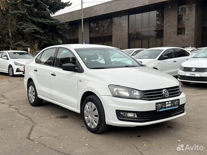 Volkswagen Polo 1.6 AT, 2019, 152 579 км