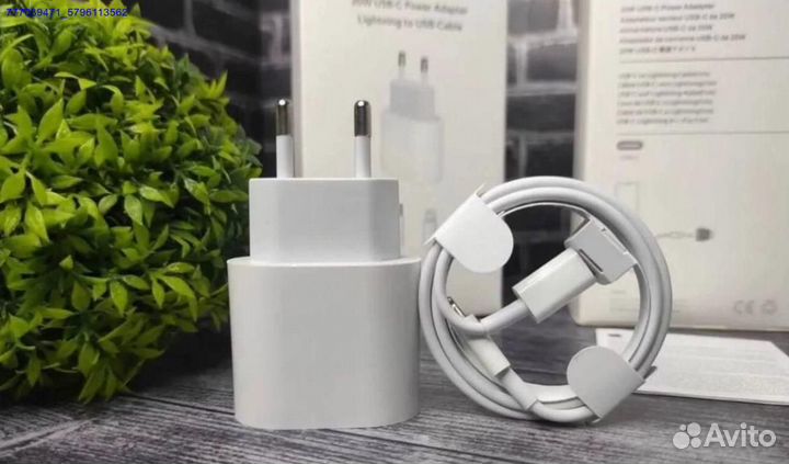 Зарядка для iPhone 20w Apple гарантия