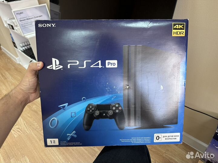 Sony playstation 4 pro 1tb 2 геймпа